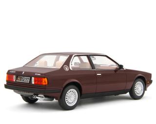Maserati 2.0 Biturbo 1982-83 Dark Garnet Bordeaux Scuro Laudoracing 1:18 Resinemodell (Türen, Motorhaube... nicht zu öffnen!)